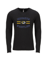 Inderkum HS Wrestling Curve - Tri-Blend Long Sleeve