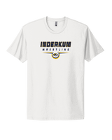 Inderkum HS Wrestling Design - Mens Select Cotton T-Shirt