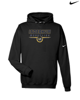 Inderkum HS Wrestling Design - Nike Club Fleece Hoodie