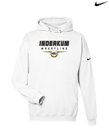 Inderkum HS Wrestling Design - Nike Club Fleece Hoodie