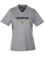 Inderkum HS Wrestling Design - Womens Performance Shirt