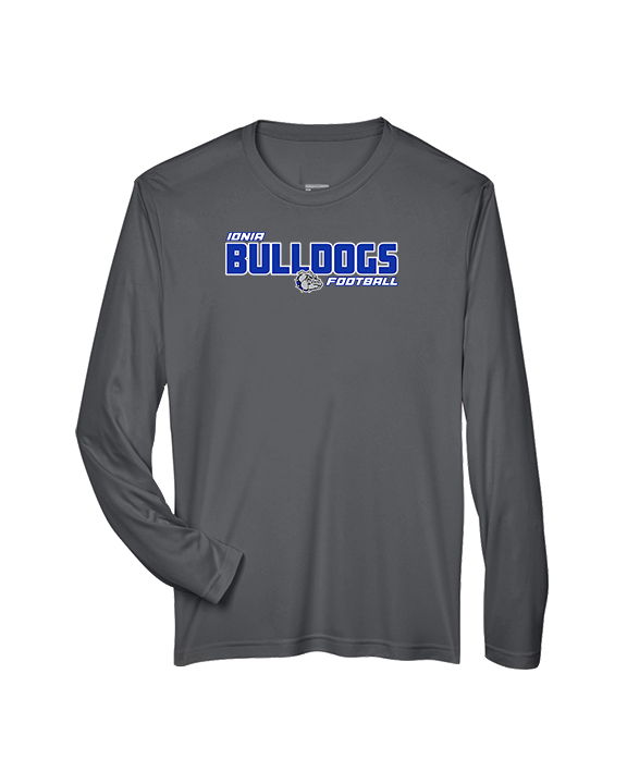Ionia HS Football Bold - Performance Longsleeve