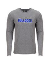 Ionia HS Football Bold - Tri-Blend Long Sleeve