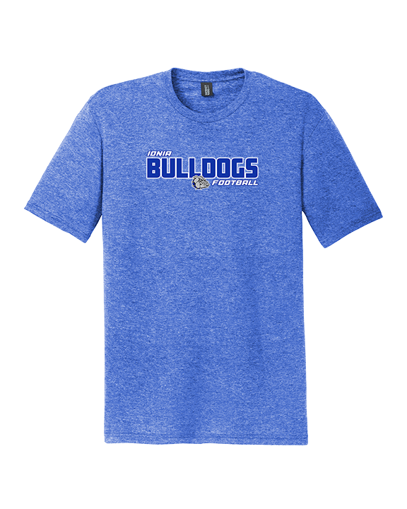 Ionia HS Football Bold - Tri-Blend Shirt