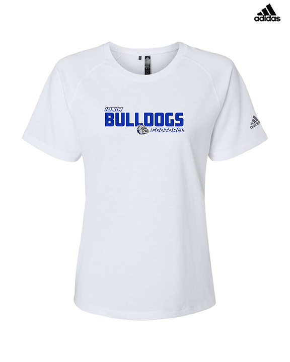 Ionia HS Football Bold - Womens Adidas Performance Shirt
