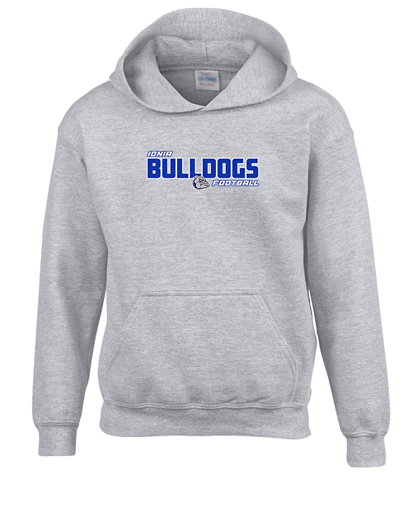 Ionia HS Football Bold - Youth Hoodie