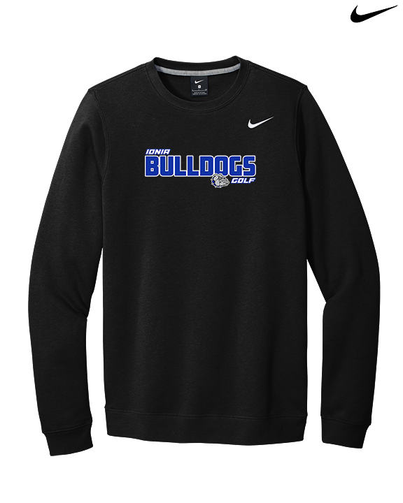 Ionia HS Golf Bold - Mens Nike Crewneck