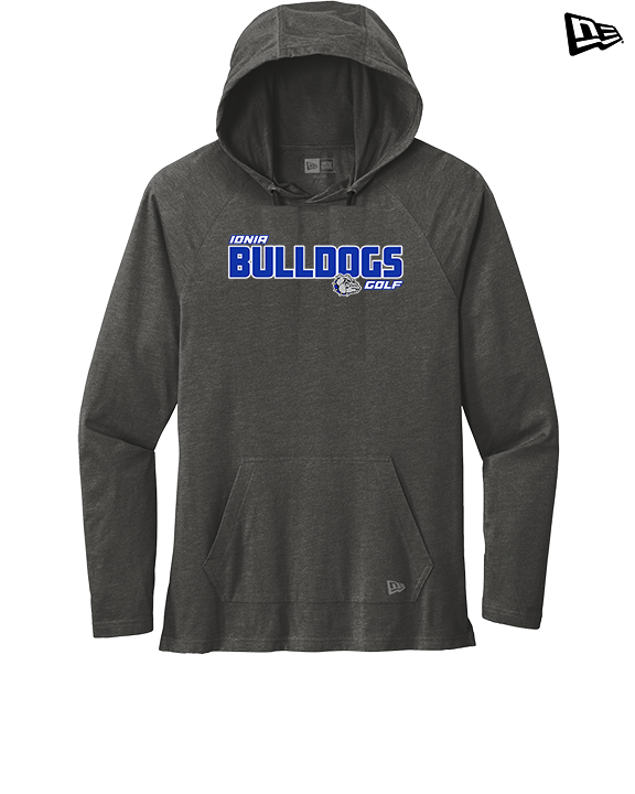 Ionia HS Golf Bold - New Era Tri-Blend Hoodie