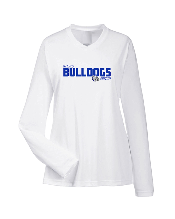 Ionia HS Golf Bold - Womens Performance Longsleeve
