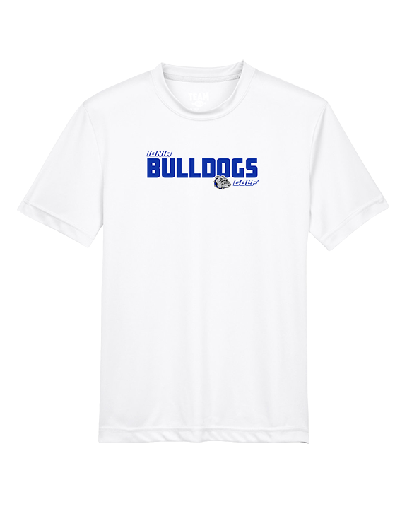 Ionia HS Golf Bold - Youth Performance Shirt