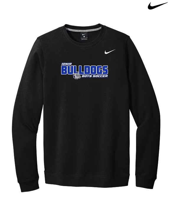 Ionia HS Boys Soccer Bold - Mens Nike Crewneck