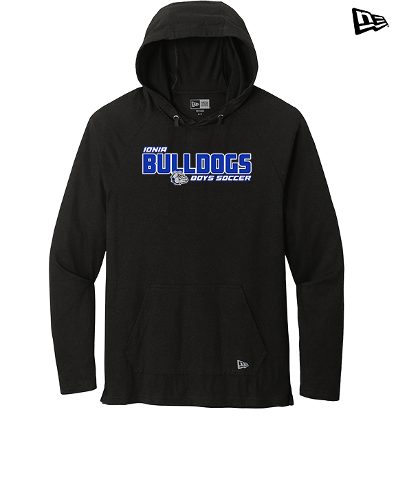 Ionia HS Boys Soccer Bold - New Era Tri-Blend Hoodie