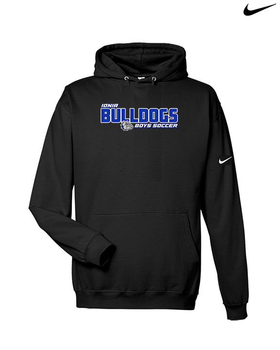 Ionia HS Boys Soccer Bold - Nike Club Fleece Hoodie