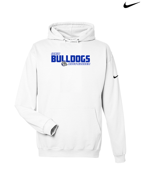 Ionia HS Boys Soccer Bold - Nike Club Fleece Hoodie