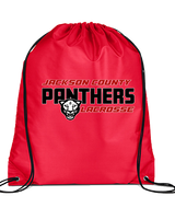 Jackson County HS Girls Lacrosse Bold - Drawstring Bag