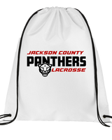 Jackson County HS Girls Lacrosse Bold - Drawstring Bag