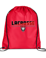 Jackson County HS Girls Lacrosse Cut - Drawstring Bag