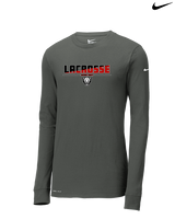 Jackson County HS Girls Lacrosse Cut - Mens Nike Longsleeve