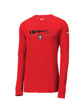 Jackson County HS Girls Lacrosse Cut - Mens Nike Longsleeve