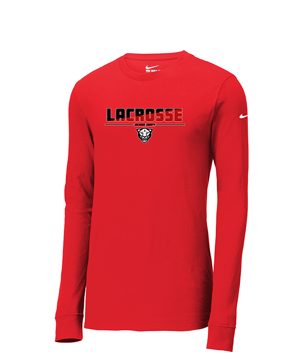 Jackson County HS Girls Lacrosse Cut - Mens Nike Longsleeve