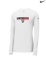 Jackson County HS Girls Lacrosse Cut - Mens Nike Longsleeve