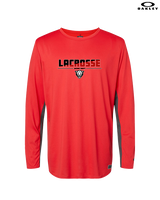 Jackson County HS Girls Lacrosse Cut - Mens Oakley Longsleeve
