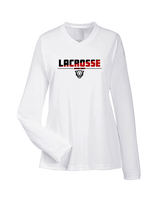 Jackson County HS Girls Lacrosse Cut - Womens Performance Longsleeve
