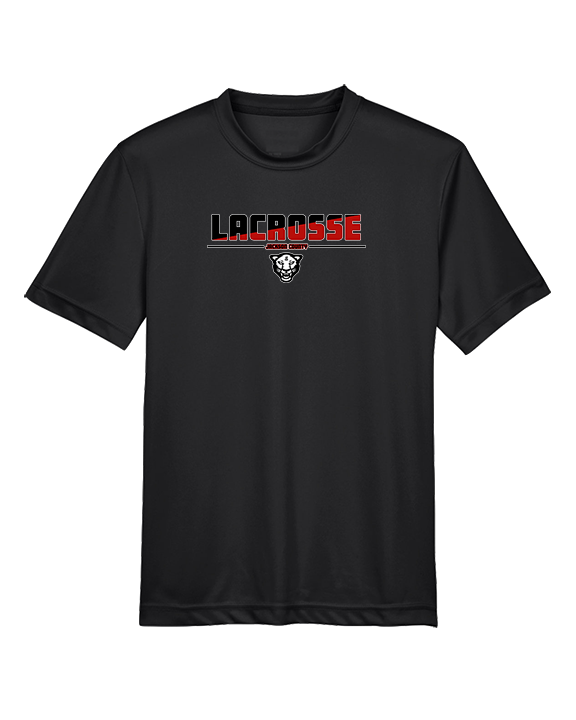 Jackson County HS Girls Lacrosse Cut - Youth Performance Shirt