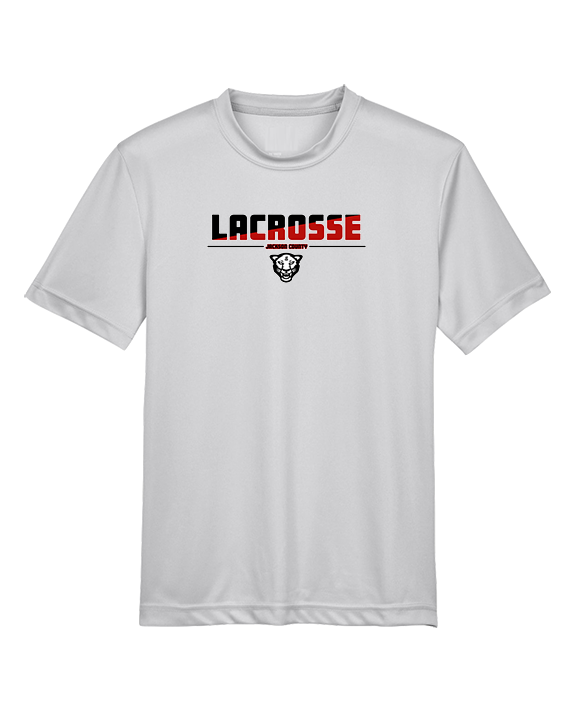 Jackson County HS Girls Lacrosse Cut - Youth Performance Shirt