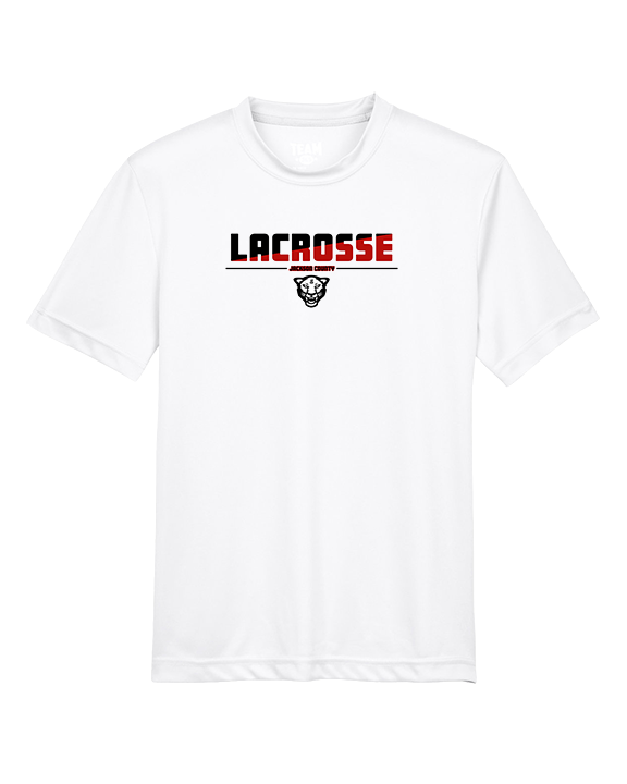 Jackson County HS Girls Lacrosse Cut - Youth Performance Shirt