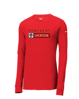 Jackson County HS Girls Lacrosse Pennant - Mens Nike Longsleeve