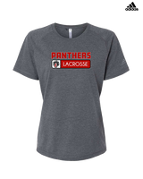 Jackson County HS Girls Lacrosse Pennant - Womens Adidas Performance Shirt