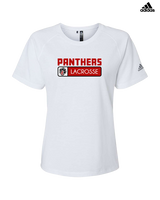 Jackson County HS Girls Lacrosse Pennant - Womens Adidas Performance Shirt