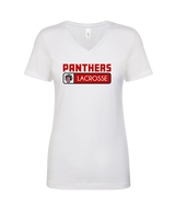 Jackson County HS Girls Lacrosse Pennant - Womens Vneck