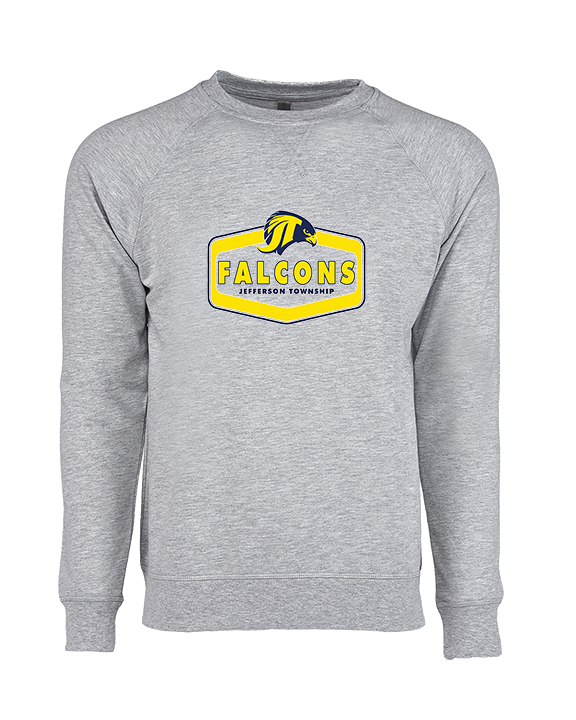 Jefferson Township HS Football Board v2 - Crewneck Sweatshirt