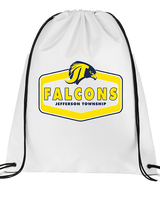 Jefferson Township HS Football Board v2 - Drawstring Bag
