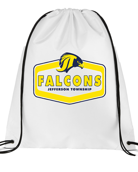 Jefferson Township HS Football Board v2 - Drawstring Bag