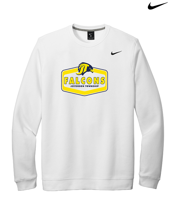 Jefferson Township HS Football Board v2 - Mens Nike Crewneck
