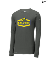 Jefferson Township HS Football Board v2 - Mens Nike Longsleeve