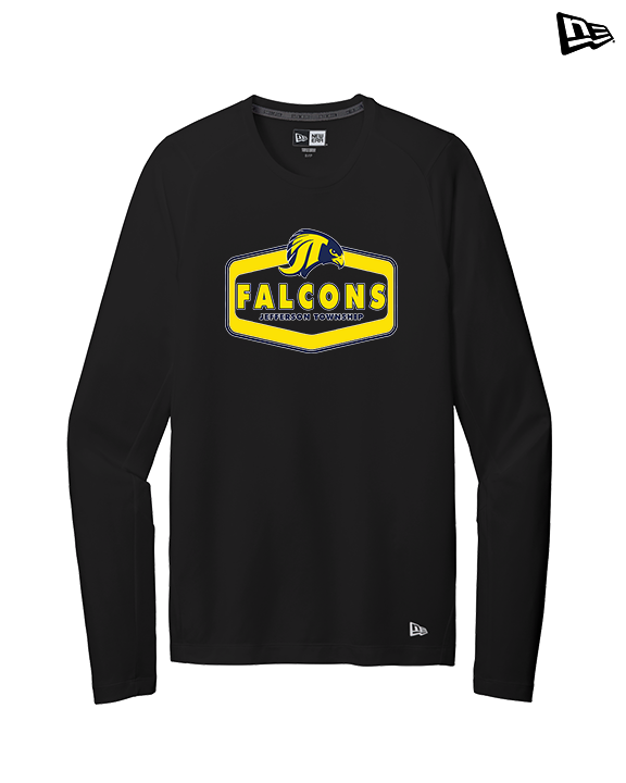 Jefferson Township HS Football Board v2 - New Era Performance Long Sleeve