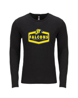 Jefferson Township HS Football Board v2 - Tri-Blend Long Sleeve