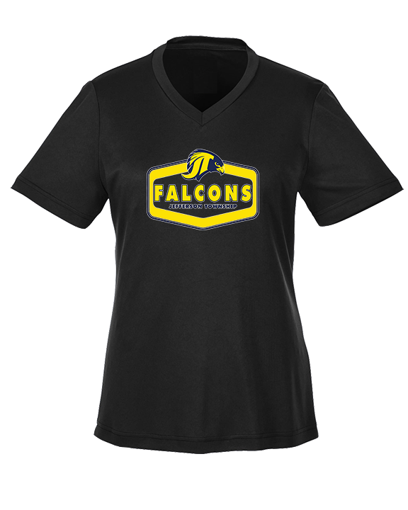 Jefferson Township HS Football Board v2 - Womens Performance Shirt