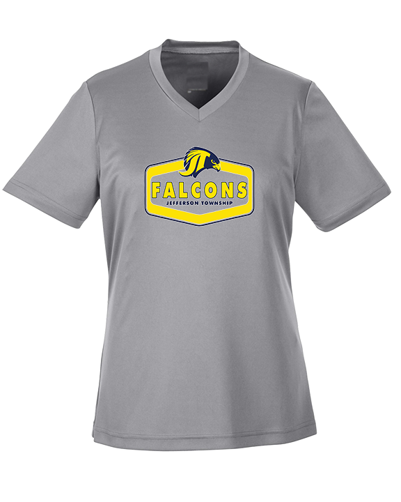 Jefferson Township HS Football Board v2 - Womens Performance Shirt