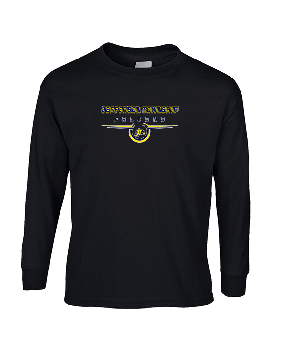 Jefferson Township HS Football Design v2 - Cotton Longsleeve