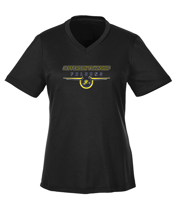 Jefferson Township HS Football Design v2 - Womens Performance Shirt