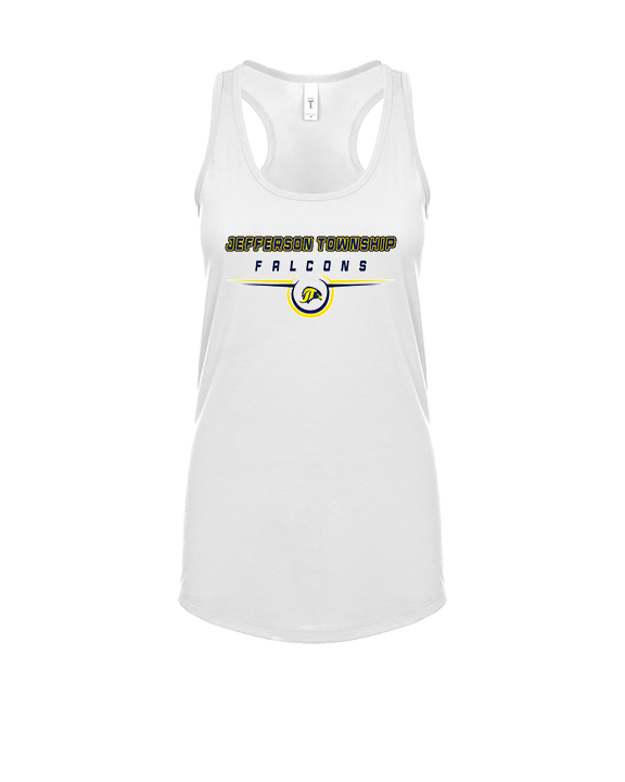 Jefferson Township HS Football Design v2 - Womens Tank Top