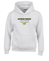 Jefferson Township HS Football Design v2 - Youth Hoodie