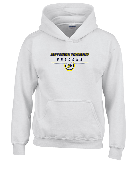 Jefferson Township HS Football Design v2 - Youth Hoodie