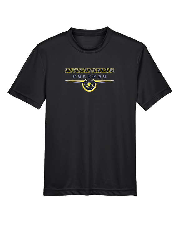Jefferson Township HS Football Design v2 - Youth Performance Shirt