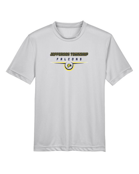 Jefferson Township HS Football Design v2 - Youth Performance Shirt